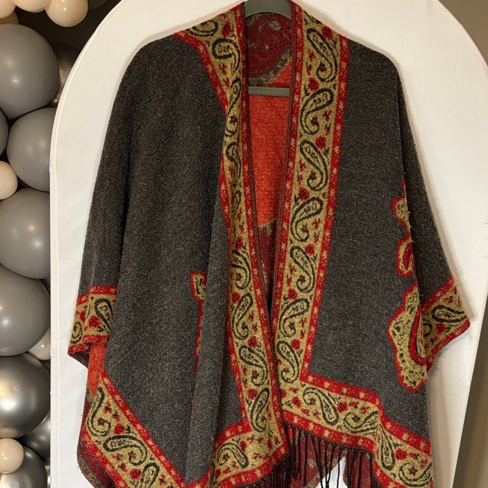 Source Unknown Multicolor Patterned Sweater - image 2